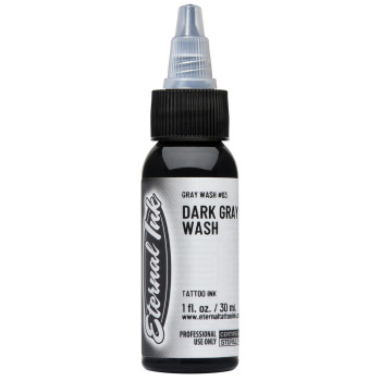 Тату фарба Eternal Dark Gray Wash 30мл USA 16-1913