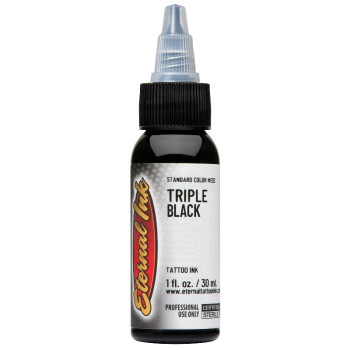 Тату фарба Eternal Triple Black 30мл USA 16-0882