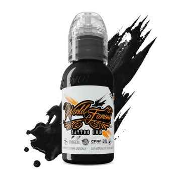 Тату фарба World Famous Charcoal Greywash 30мл USA 16-3933