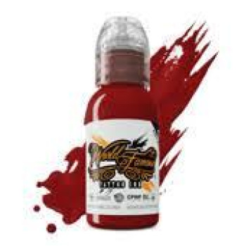 Тату фарба World Famous Master Mike Red 30мл USA 16-3246