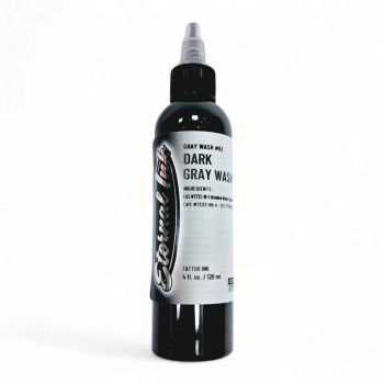 Тату фарба Eternal Dark Gray Wash 120мл USA 16-0817