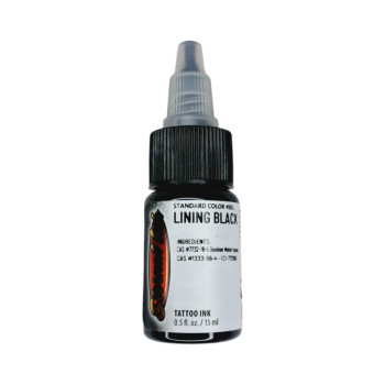 Тату фарба Eternal Lining Black 15мл USA 16-1758