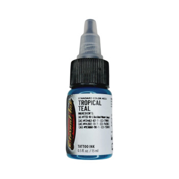 Тату фарба Eternal Tropical Teal 15мл USA 16-2072