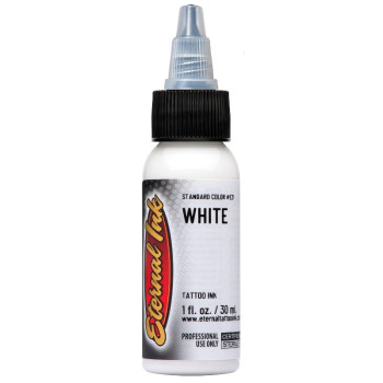 Тату фарба Eternal White 30мл USA 16-0885