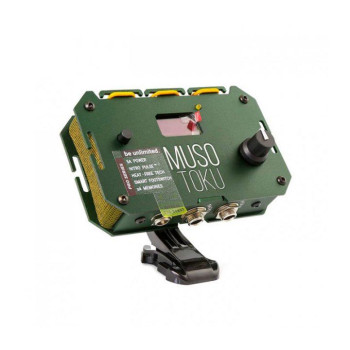 Блок живлення для тату машинки Musotoku Green металевий зелений з електронним табло ESP 16-3157