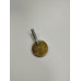 Гайка ковпачкова для затиску тримача на тату машинці Tattoo з жовтою монеткою CHN 16-0466