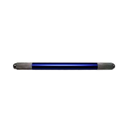 Ручка (маніпула) для ручної техніки (мікроблейдинг) PMU металева синя з цангою з двох сторін CHN 15-0415