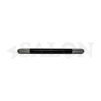 Ручка (маніпула) для ручної техніки (мікроблейдинг) PMU металева чорна з цангою з двох сторін CHN 15-0265