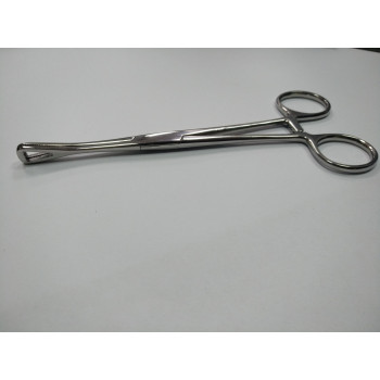 Затискач (інструмент) для пірсингу Piercing сталевий з маленьким трикутним отвором 155х11х6 CHN (P) 10-9668